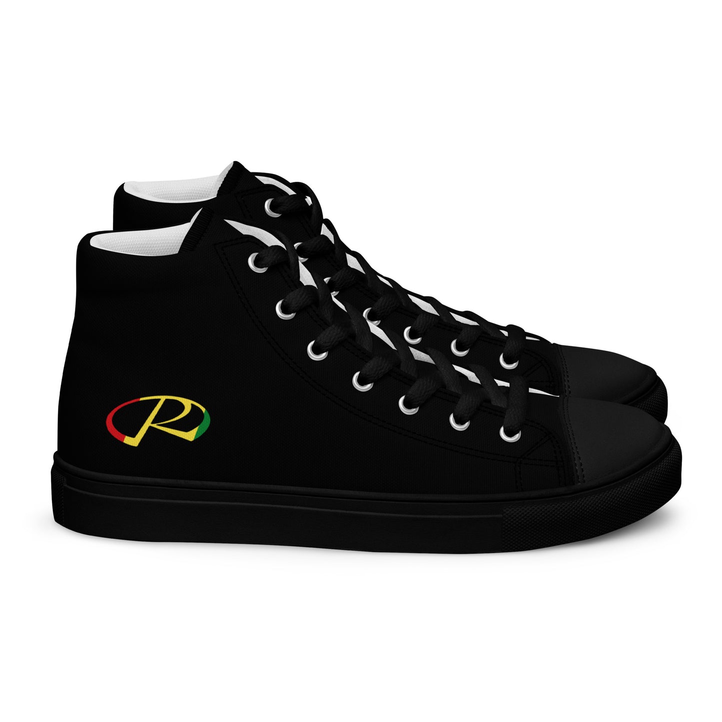 Men’s high top canvas shoes